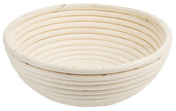Gärschale für rundes Brot, Holz, L: 20,5 cm, H: 7,5 cm