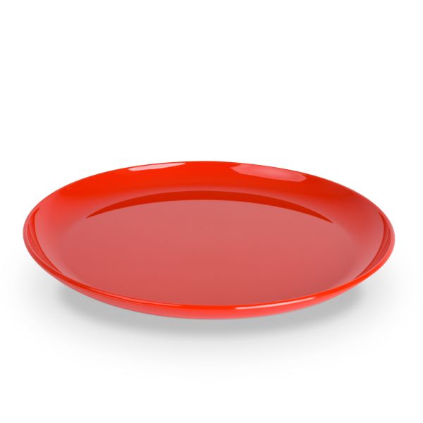 Essteller PC, uni, rot, D: 24 cm
