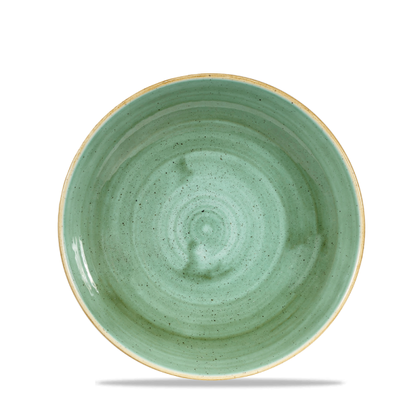 Churchill, Stonecast : Samphire Green - Teller tief Coup, 24,8 cm/ 1,11 ltr.