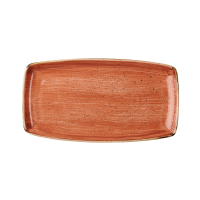 Churchill, Stonecast : Spiced Orange - Platte rechteckig, 29,5 x 14 cm Churchill, Stonecast : Spiced Orange - Platte rechteckig, 29,5 x 14 cm