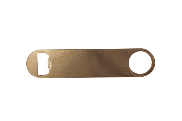 Flaschenöffner, Barblade, Kupferfarben, beschichtet