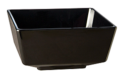 Schale Float, 5,5 x 5,5 cm, quadratisch, schwarz, uni