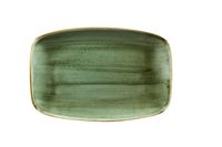Churchill, Stonecast : Samphire Green - Chefs Platte rechteckig, 30 x 19,9 cm Churchill, Stonecast : Samphire Green - Chefs Platte rechteckig, 30 x 19,9 cm