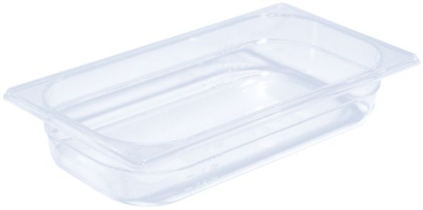 GN-Behälter Polypropylen 1/3, 17,6 x 32,5 cm, Tiefe: 65 mm