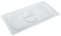 GN 1/3 Deckel 32,5 x 17,6 cm, H: 2,5 cm, Polycarbonat GN 1/3 Deckel 32,5 x 17,6 cm, H: 2,5 cm, Polycarbonat