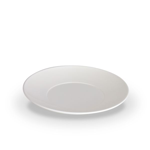 Untertasse PC, uni, weiss, D: 13,5 cm