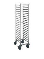 Regalwagen RWR 160-20, Kap.: 20 GN 1/1 oder 40 GN 1/2, Trgf.: max. 200 kg, LxBxH: 46 x 61,3 x 180 cm Regalwagen RWR 160-20, Kap.: 20 GN 1/1 oder 40 GN 1/2, Trgf.: max. 200 kg, LxBxH: 46 x 61,3 x 180 cm