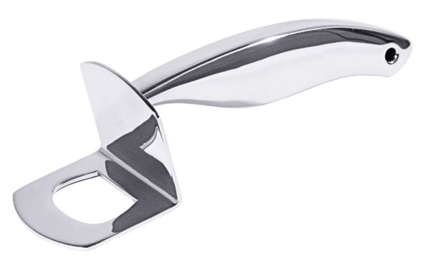 Kapselheber, Profiausführung, ergonomisch, Edelstahl, 15 x 4,5 cm