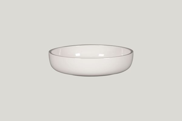 RAK, Ease : White - Teller tief rund, 19,8 x 4,5 cm/ 0,9 ltr.