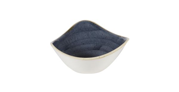 Churchill, Stonecast : Blueberry - Schale dreieckig, 18,5 cm/ 0,37 ltr.