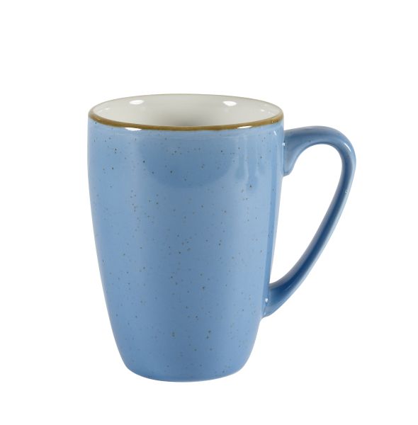 Churchill, Stonecast : Cornflower Blue - Kaffeebecher, 8 x 11 cm/ 0,34 ltr.