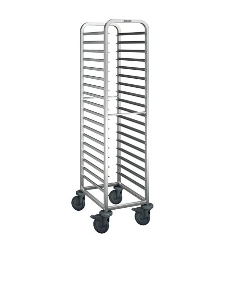 Regalwagen RWR 160, Kap.: 18 GN 1/1 oder 36 GN 1/2, Trgf.: max. 200 kg, LxBxH: 46 x 61,3 x 164,5 cm