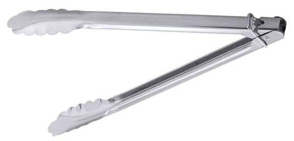 Küchenzange, aus 0,8 mm Edelstahl, L: 40 cm
