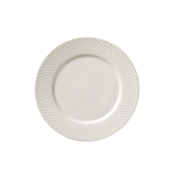 Bauscher, Purity Reflections : Teller flach rund, bonewhite, uni, 24 cm