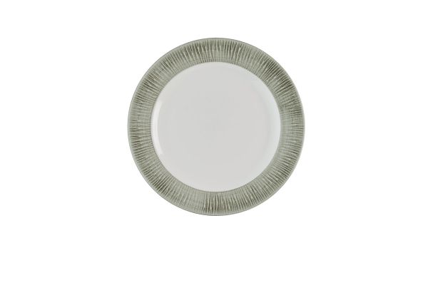 Churchill, Bamboo : Alpine - Teller flach Fahne, 26,1 cm