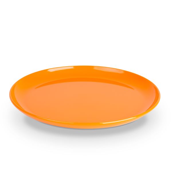 Essteller PC, uni, orange, D: 24 cm