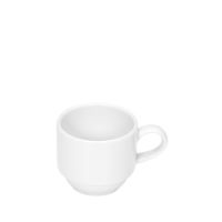 Bauscher, Relation Today - Obertasse stapelbar, uni, weiss, 0,09 ltr. Bauscher, Relation Today - Obertasse stapelbar, uni, weiss, 0,09 ltr.