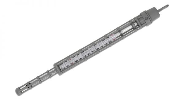Zuckerthermometer, Glas, PA, L: 35 cm