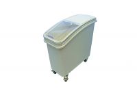 Vorratsbehälter fahrbar, 2-teilig, inkl. Schaufel, 333 x 743 x 711 mm, Volumen: 81 ltr. Vorratsbehälter fahrbar, 2-teilig, inkl. Schaufel, 333 x 743 x 711 mm, Volumen: 81 ltr.