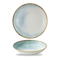 Churchill, Homespun Accents : Aquamarine - Teller tief Coup, 18,2 cm/ 0,43 ltr. Churchill, Homespun Accents : Aquamarine - Teller tief Coup, 18,2 cm/ 0,43 ltr.