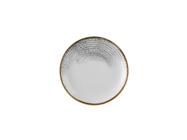 Churchill, Homespun Accents : Jasper Grey - Teller flach Coup, 21,7 cm