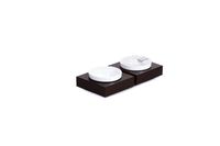 Bowl Box S FRAMES, eckig, 17,4 x 17,4 cm, H: 6 cm Buche, massiv, Farbton Wenge inkl. weisser Melamin Bowl Box S FRAMES, eckig, 17,4 x 17,4 cm, H: 6 cm Buche, massiv, Farbton Wenge inkl. weisser Melamin