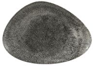 Churchill, Raku : Quartz Black - Chefs Platte dreieckig, 35,6 x 25 cm Churchill, Raku : Quartz Black - Chefs Platte dreieckig, 35,6 x 25 cm