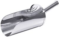Küchenschaufel mit Hohlgriff, I: 1,8 ltr., D: 14 cm, L: 39,5 cm, Edelstahl Küchenschaufel mit Hohlgriff, I: 1,8 ltr., D: 14 cm, L: 39,5 cm, Edelstahl