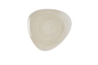 Churchill, Stonecast Canvas : Natural - Teller flach dreieckig, 28,5 cm Churchill, Stonecast Canvas : Natural - Teller flach dreieckig, 28,5 cm