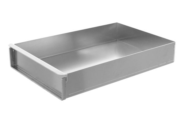 Schnittkuchenblech inkl. Vorsatzschiene, Aluminium, 300 x 200 x 50 mm