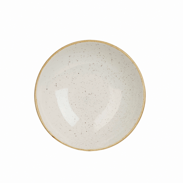 Churchill, Stonecast : Barley White - Teller tief Coup, 24,8 cm/ 1,11 ltr.