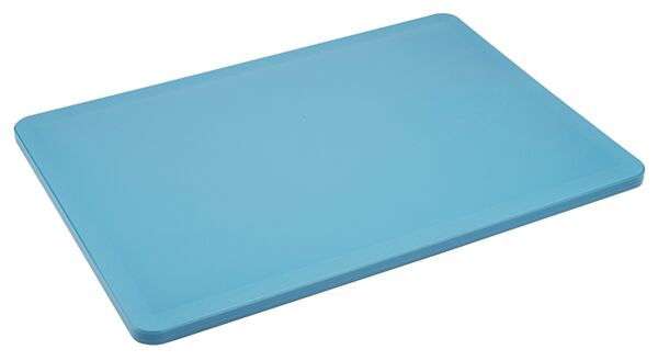 Schneidbrett, HDPE, 34,5 x 24,5 cm, blau