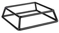 Buffetständer MULTI, 18 x 18 cm, H: 5 cm, Metall, schwarz ummantelt Buffetständer MULTI, 18 x 18 cm, H: 5 cm, Metall, schwarz ummantelt