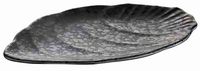 Tablett GLAMOUR 30,5 x 19 cm, H: 1,5 cm, oval, Melamin, matt-schwarz Tablett GLAMOUR 30,5 x 19 cm, H: 1,5 cm, oval, Melamin, matt-schwarz