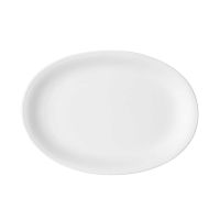 Bauscher, Smart - Platte oval, weiss, uni, 32 x 23 cm Bauscher, Smart - Platte oval, weiss, uni, 32 x 23 cm