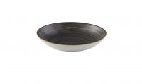 Churchill, Stonecast Raw : Black Vellum - Teller tief Coup, 24,8 cm/ 1,11 ltr. Churchill, Stonecast Raw : Black Vellum - Teller tief Coup, 24,8 cm/ 1,11 ltr.