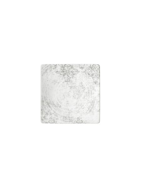 Schönwald, Shabby Chic 2: Dekor 63071 - Teller halbtief coup eckig 24 cm