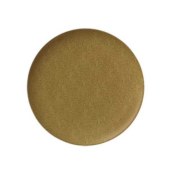 Bauscher, Purity : 425688 Pearls Olive - Teller flach Coup, bonewhite, 27 cm