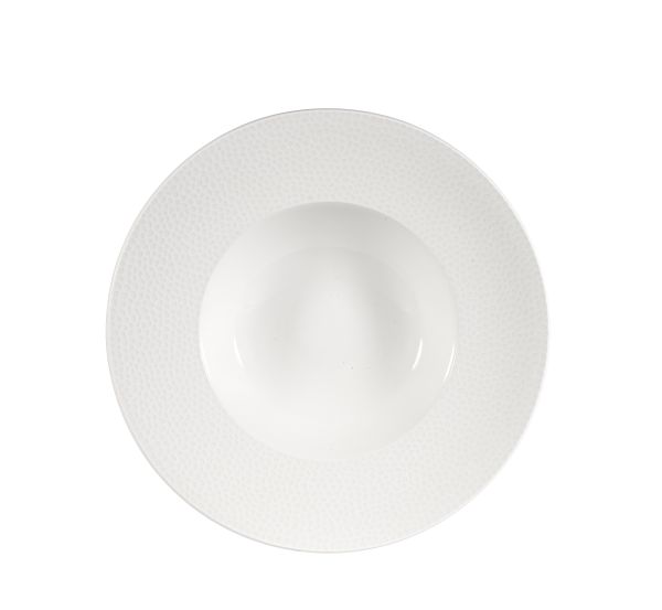 Churchill, Isla : White - Teller tief breite Fahne 24 cm/ 0,28 ltr.