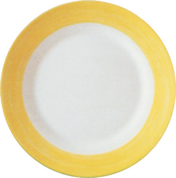 Arcoroc, Brush Gelb - Teller flach, 25,4 cm