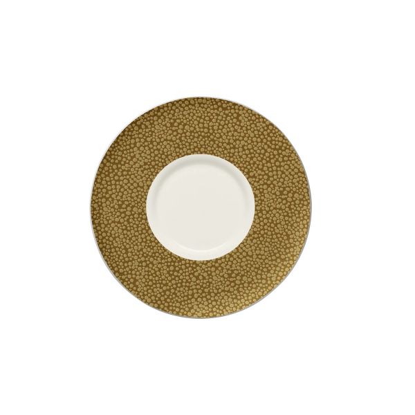 Bauscher, Purity : 425688 Pearls Olive - Kombi-Untere, bonewhite, 16 cm