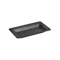 GN 1/4 Tablett FROSTFIRE, Aluminium, schwarz/ silber, antihaftbeschichtet, 26,5 cm x 16,2 cm, H: 3 cm GN 1/4 Tablett FROSTFIRE, Aluminium, schwarz/ silber, antihaftbeschichtet, 26,5 cm x 16,2 cm, H: 3 cm