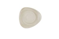 Churchill, Stonecast Canvas : Natural - Teller flach dreieckig, 24,5 cm Churchill, Stonecast Canvas : Natural - Teller flach dreieckig, 24,5 cm