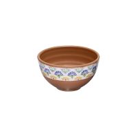 Schale ARABESQUE, Melamin, D: 13 cm, H: 7 cm, I: 0,4 ltr., innen: Terrakottaoptik, aussen: Dekor Schale ARABESQUE, Melamin, D: 13 cm, H: 7 cm, I: 0,4 ltr., innen: Terrakottaoptik, aussen: Dekor