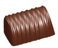 Schokoladen- Form Überziehpraline, 275 x 175 mm, 4 x 8 Stück 34,5 x 25,7 x 17 mm Schokoladen- Form Überziehpraline, 275 x 175 mm, 4 x 8 Stück 34,5 x 25,7 x 17 mm