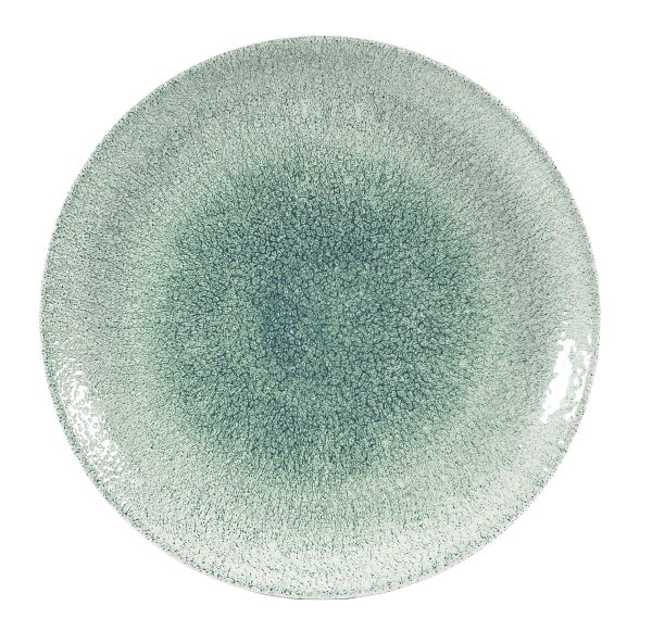 Churchill, Raku : Jade Green - Teller flach Coup, 28,8 cm