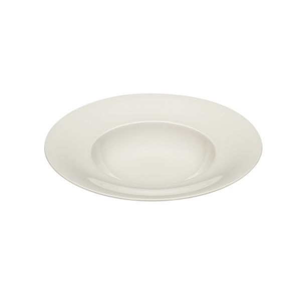 Schönwald, Delight - Teller tief Fahne, bonewhite, uni, 24 cm/ 0,25 ltr.