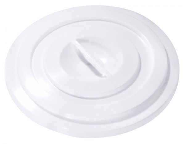 Deckel zu Tonne 75 l, HDPE, weiss, D: 44,5 cm