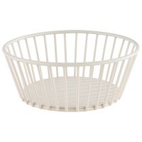 Korb URBAN, Metall, D: 17 cm, H: 7 cm, Farbe: whisper white Korb URBAN, Metall, D: 17 cm, H: 7 cm, Farbe: whisper white