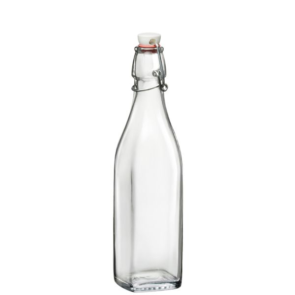 Bormioli, Swing - Flasche m. Bügelverschluss, 7,7 x 25,3 cm/ 0,50 ltr.